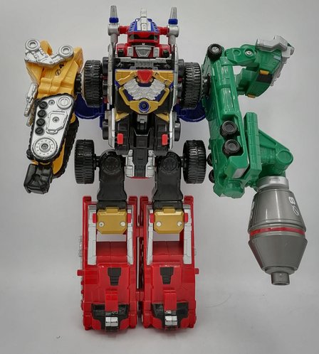 Drivemax Megazord Mixer Formation / DaiBouken Mixer