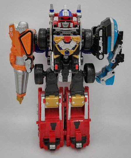 Drivemax Megazord Drill &amp; Shovel Formation / DaiBouken Drill &amp; Shovel