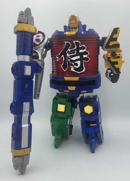 Samurai LightZord &amp; Antonios Blade / Shinken Daigoyou &amp; Jitte Mode Weapon