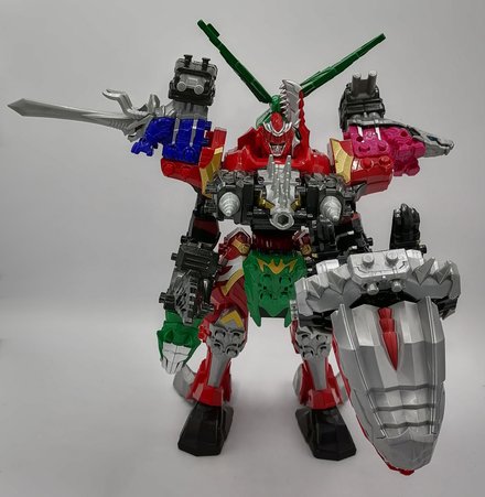 Dino Fury Megazord Warrior Formation / Ryusoul Gattai KishiRyuOh Five Knights