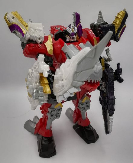 T-Rex Cosmic Megazord / Ryusoul Gattai KishiRyuOh CosmoRaptor