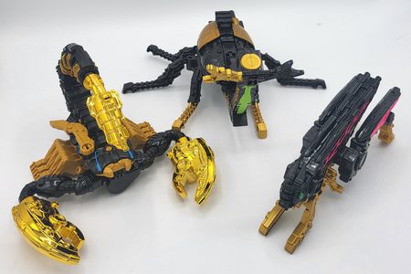 God Kabuto, God Scorpion and God Hopper
